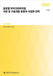 2025 글로벌 마이크로바이옴 시장 및 기술개발 동향과 사업화 전략
