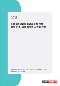 2025년 국내외 미래자동차 관련 유망 기술, 시장 동향과 사업화 전략
